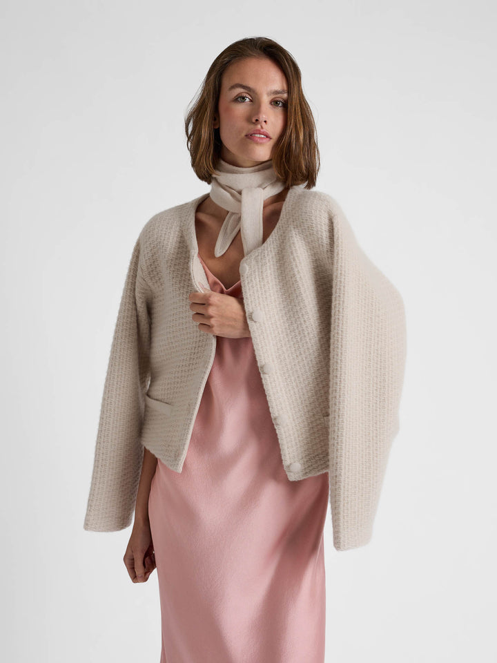 Silkekjole "Dahlia" - Dusty rose