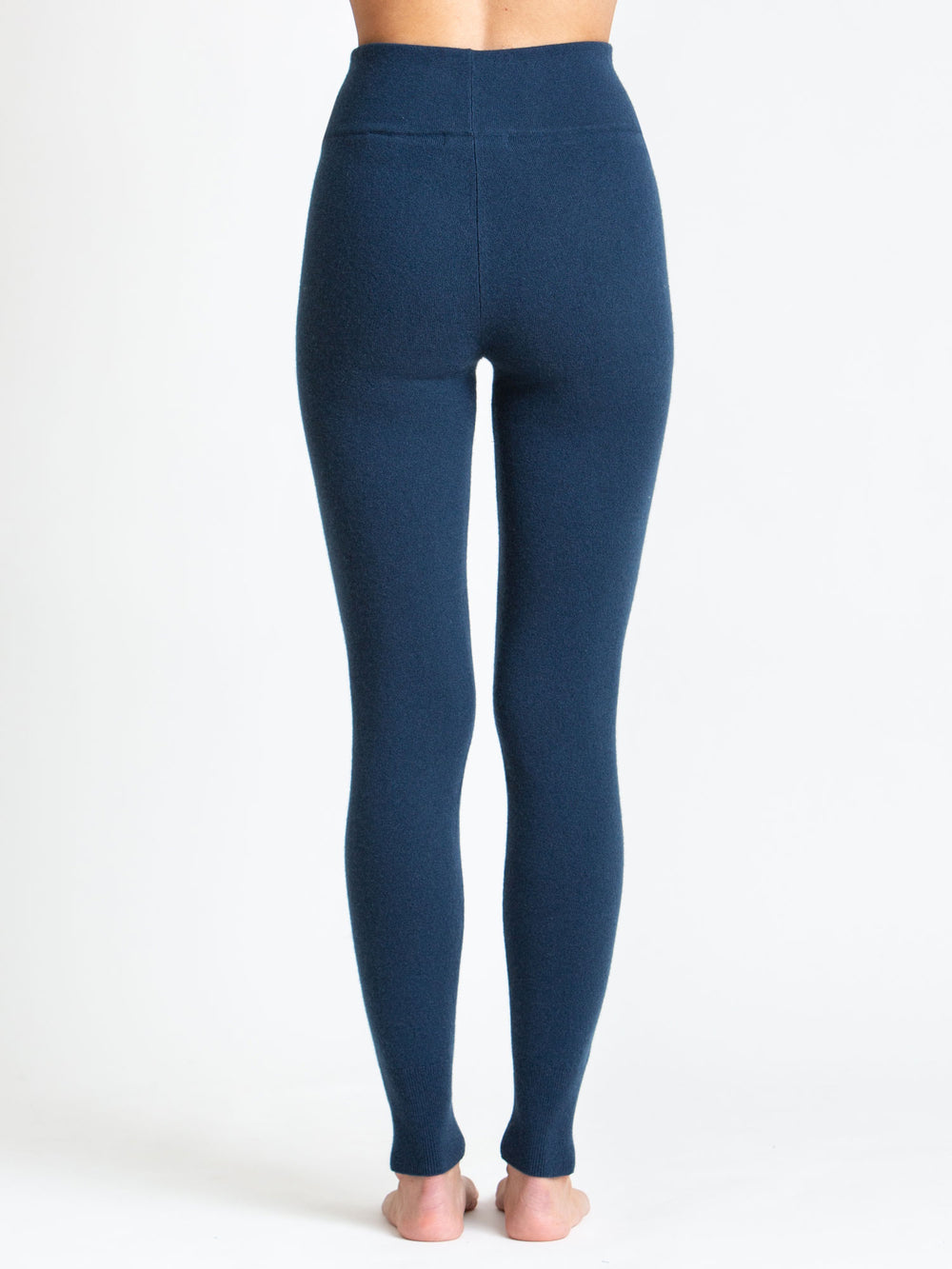 kashmirbuks i 100% kashmir fra Kashmina, tights mountain blue