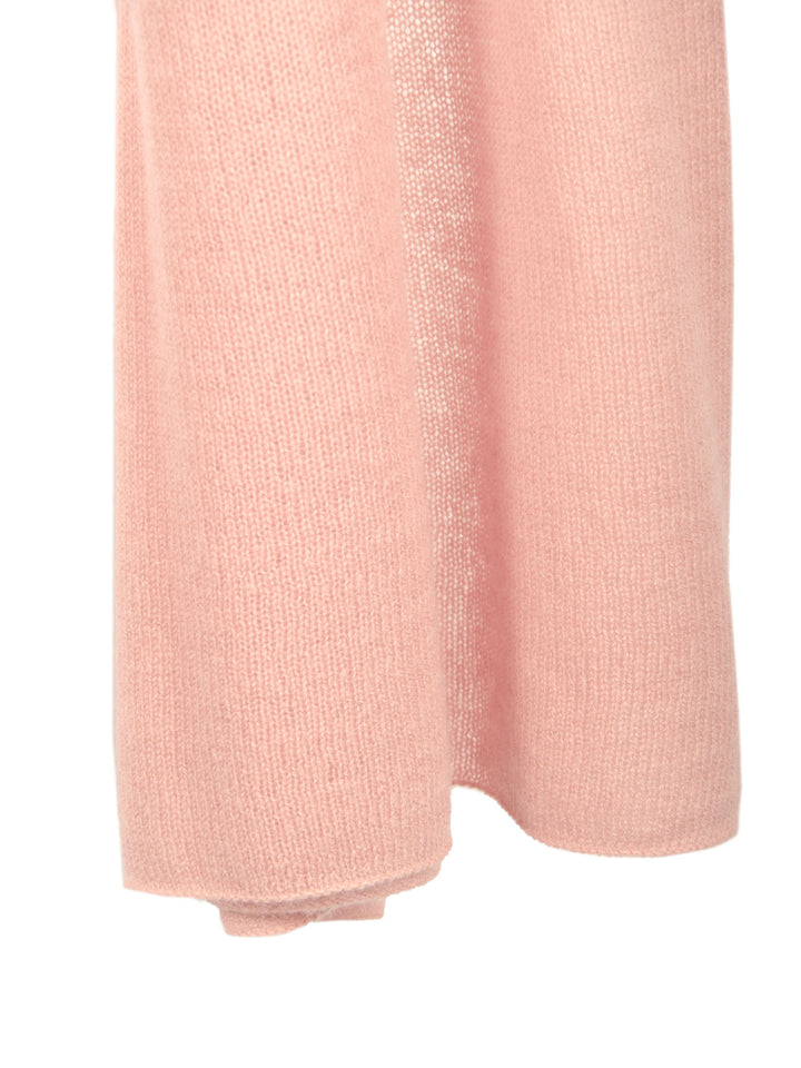 Kashmirskjerf ""Flow" florlett og sommerlig, 100% kashmir fra Kashmina. Fargen Peachy pink rosa