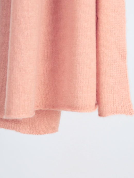 signaturskjerf kashmina peachy pink kashmir skjerf bærekraftig høst vinter