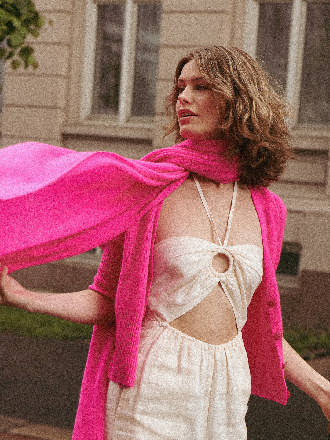 Kashmirskjerf "Flow" 100% ren kashmir. Norsk design fra Kashmina X Elle