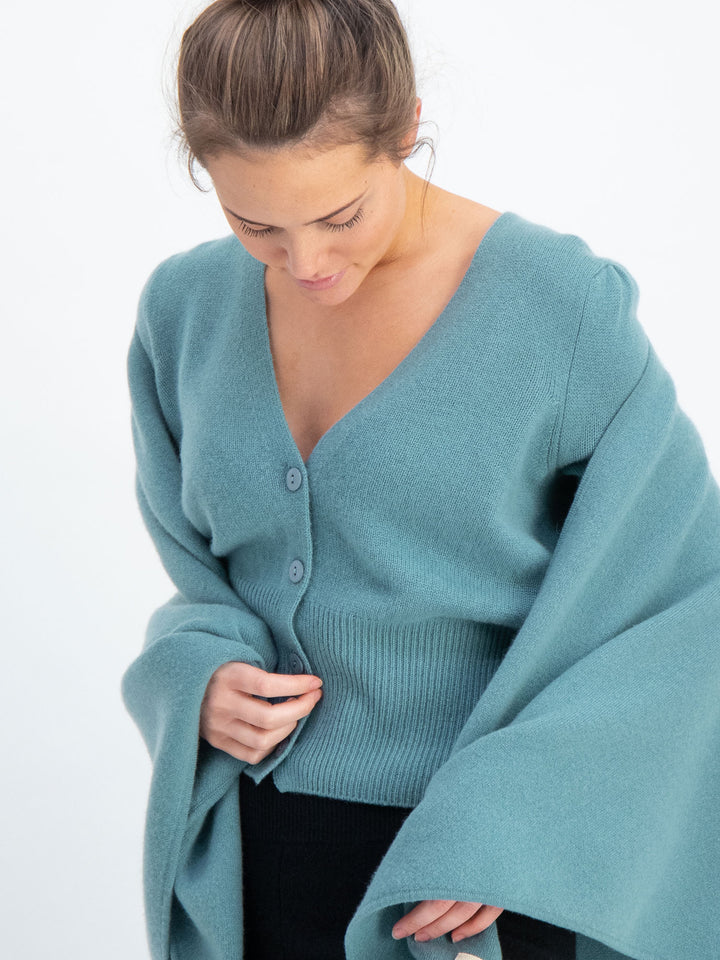 cardigan grace i 100% kashmir fra Kashmina