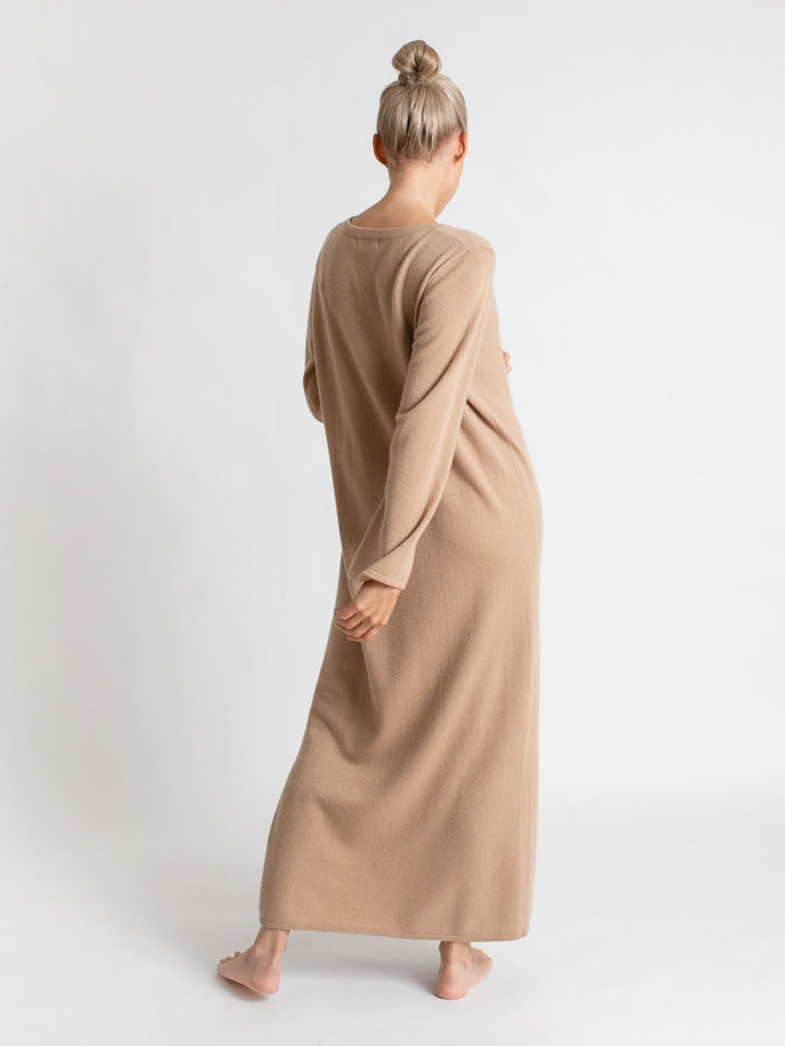 boheme maxi bohemian kashmina kashmir cashmere skjerf bærekraftig mote sustainable style fashion naturlig natural sand beige